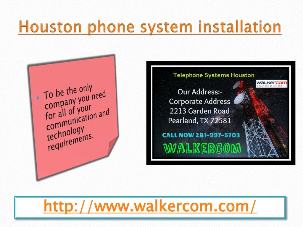 houston phone system installation