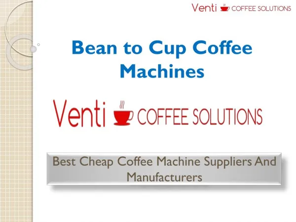 Best Cheap Coffee Machine Suppliers And Manufacturers