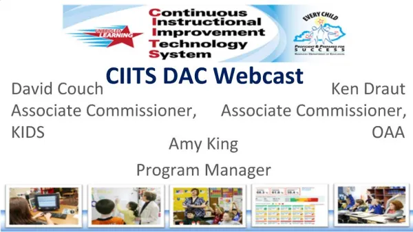 CIITS DAC Webcast