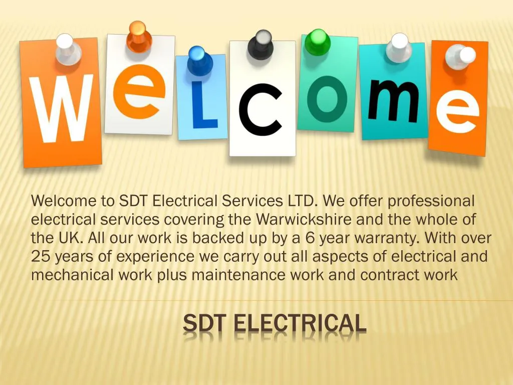 sdt electrical