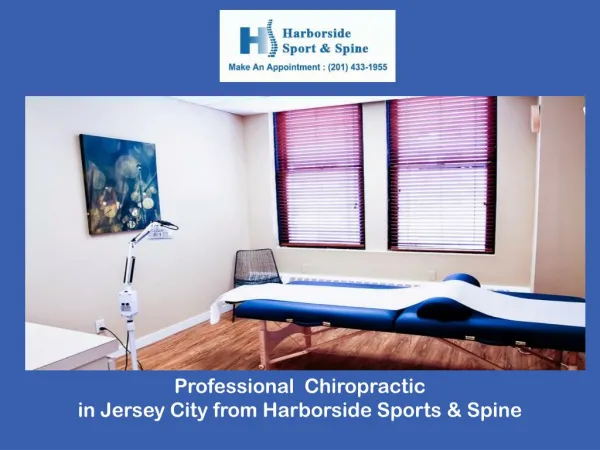 Professional Chiropractic in Jersey City from Harborside Sports & Spine