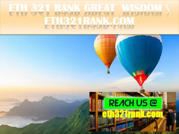 eth 321 rank Great Wisdom \ eth321rank.com