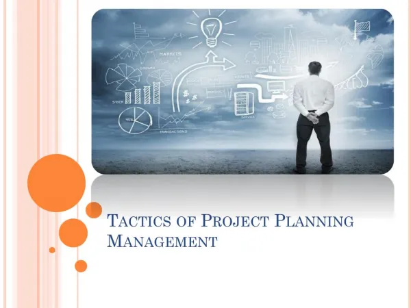 Tactics Project Planning Management Assignment