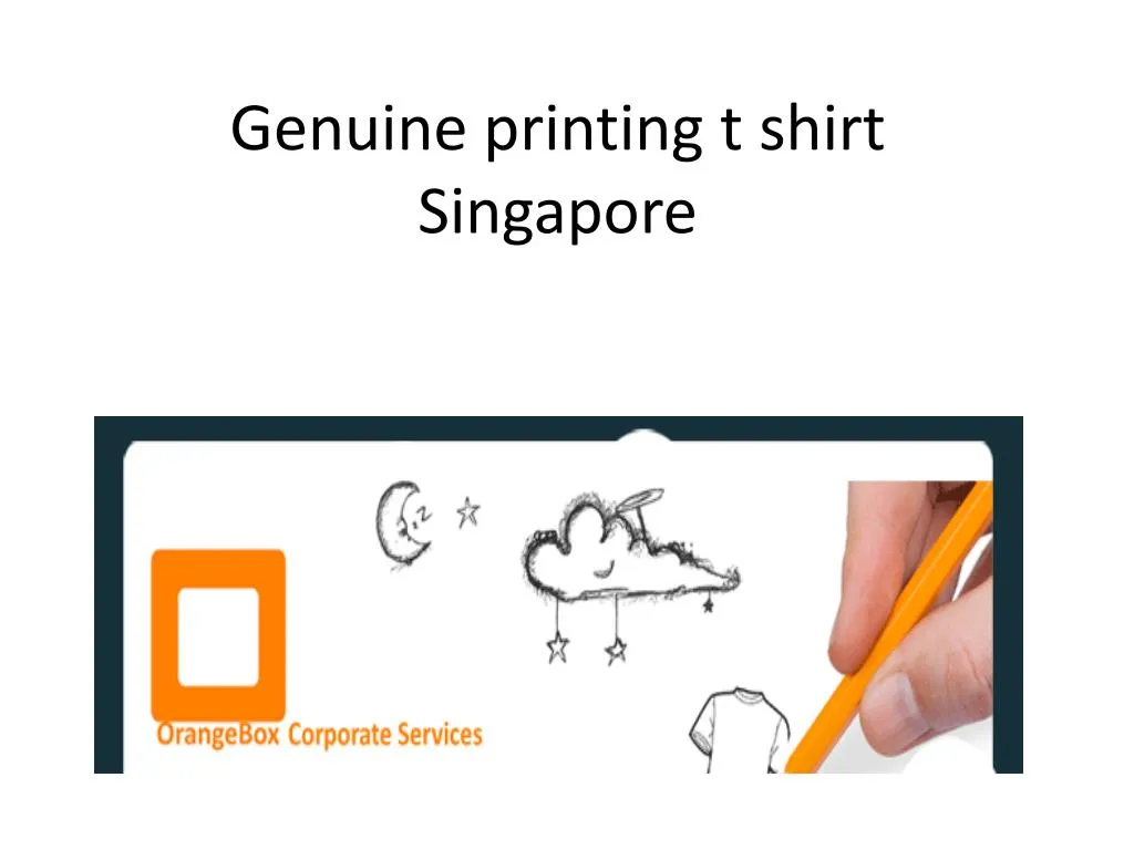 genuine printing t shirt singapore
