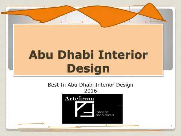 Abu Dhabi Interior Design Beyond Expectation