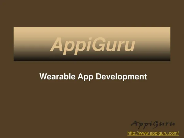 Wearable App Developement For Beautiful Design And Great Fuctionality