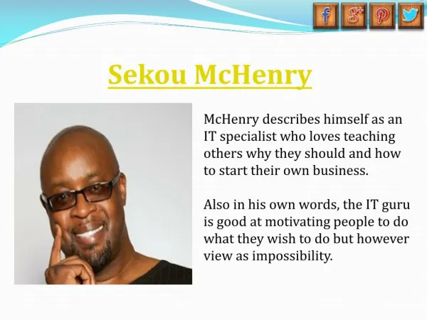 Sekou Mchenry from Atlanta