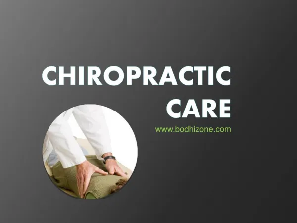 chiropractic care chiropractor nyc bodhizone