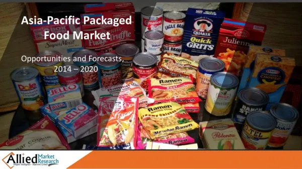 APAC Packaged Food Industry Trends and Forecast - 2020