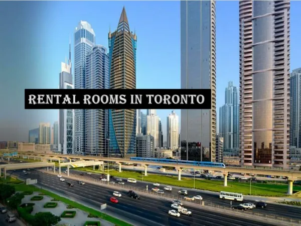 Rental Rooms in Toronto