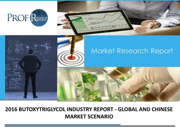 Butoxytriglycol Industry, 2011-2021 Market Research
