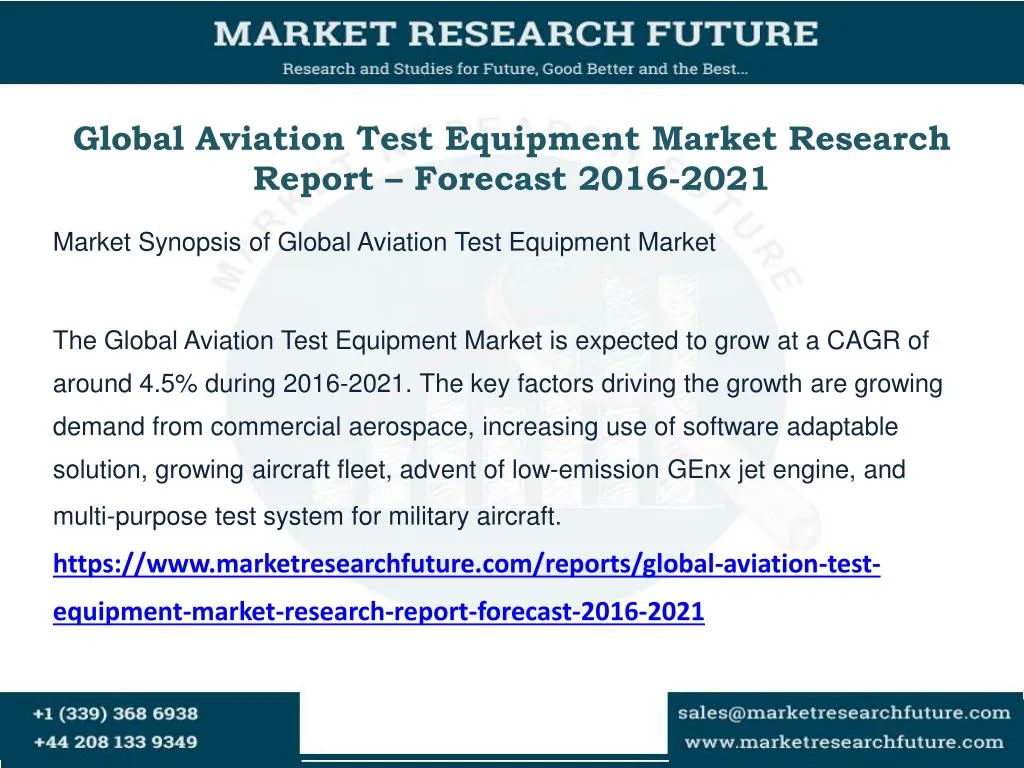 global aviation test equipment market research report forecast 2016 2021