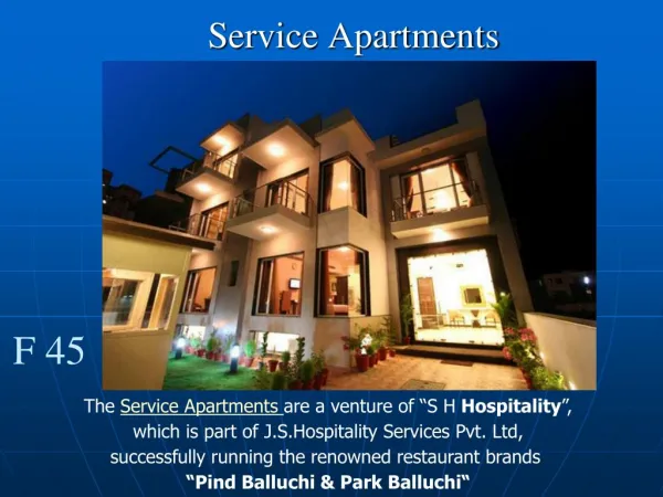 Best Service Apartments
