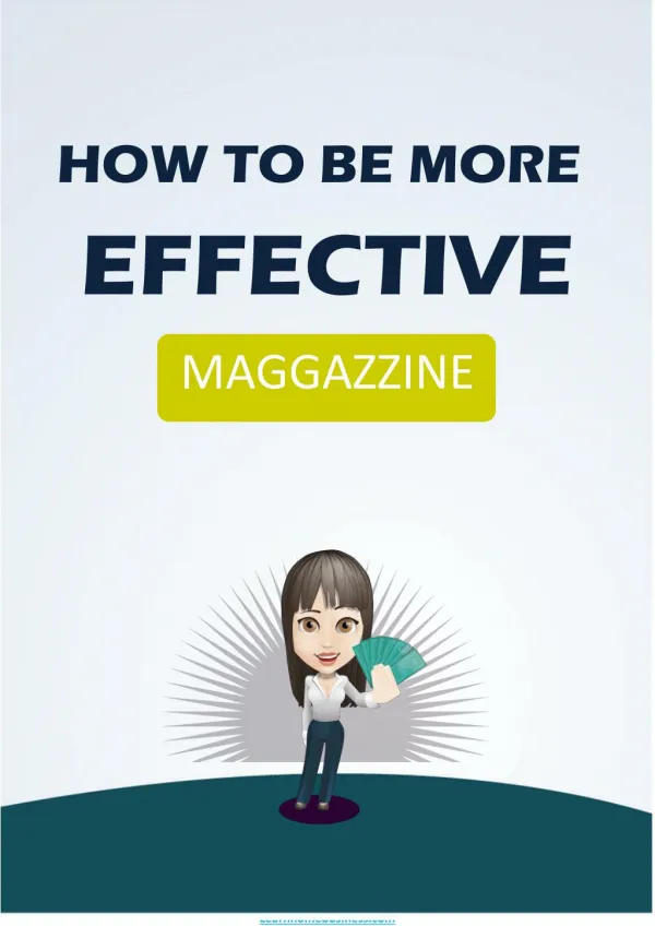 How To Be More Effective Productive & Proactive? PDF - Free