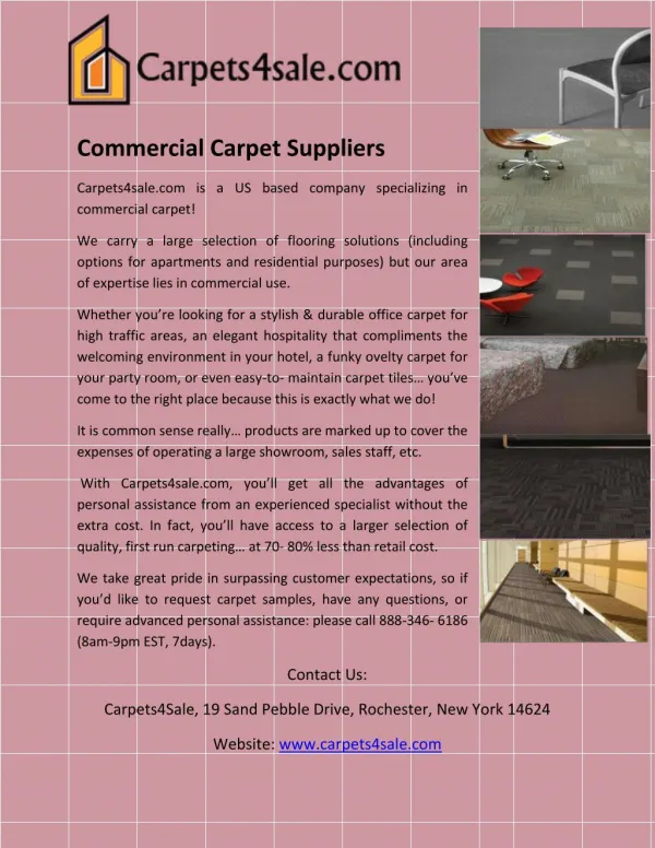 Commercial Carpet Suppliers
