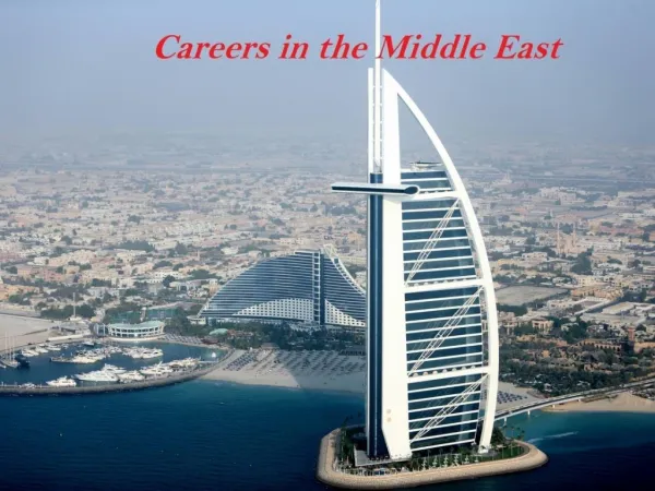Careers in the Middle East