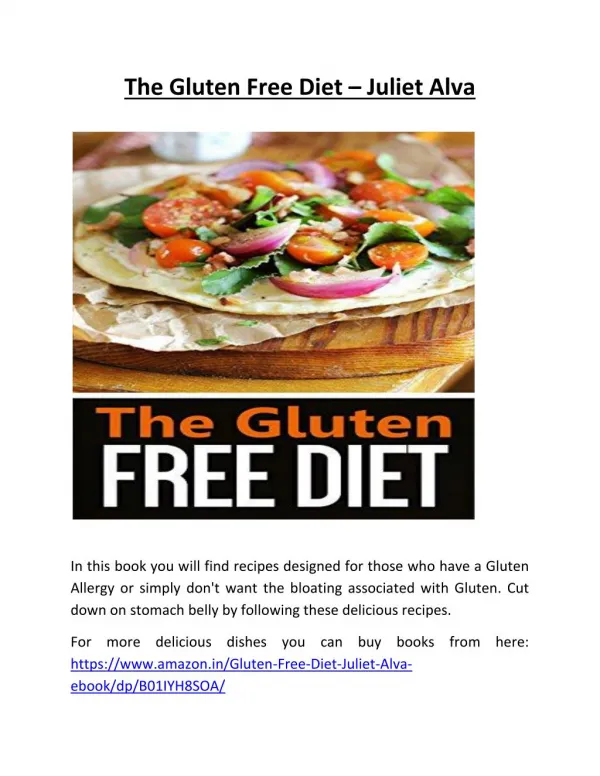 The Gluten Free Diet - Juliet Alva