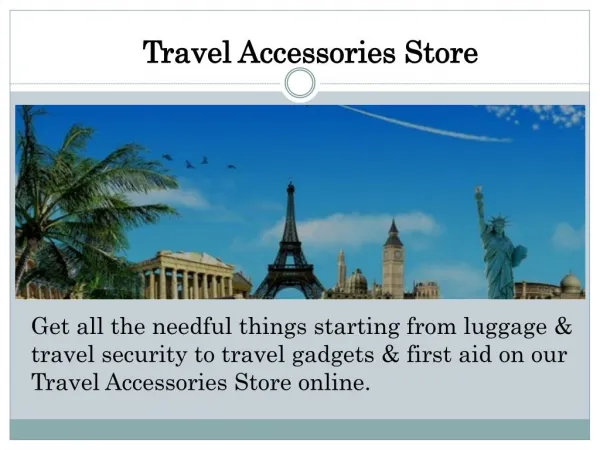 Travel Accessories Store | Bohotraveller
