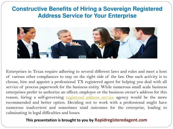 A Comprehensive Insight on What Sorts of Business Structures Require Hiring Professional Registered Agents in Texas