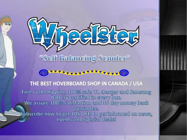 Wheelster - Self Balancing Scooter