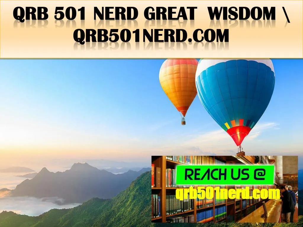 qrb 501 nerd great wisdom qrb501nerd com