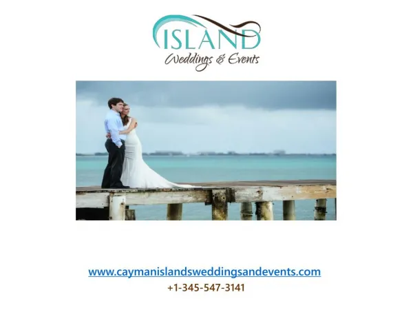 Obtaining a full wedding planning service in Cayman