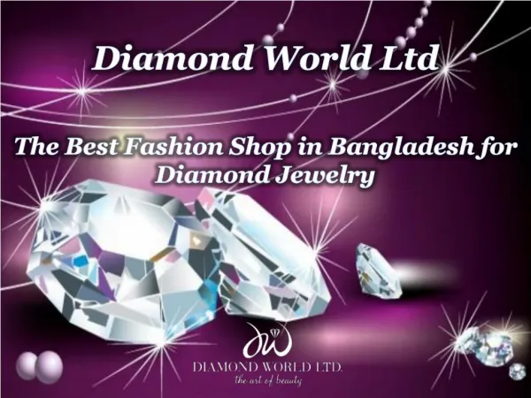 The Best Fashion Shop in Bangladesh for Diamond Jewelry