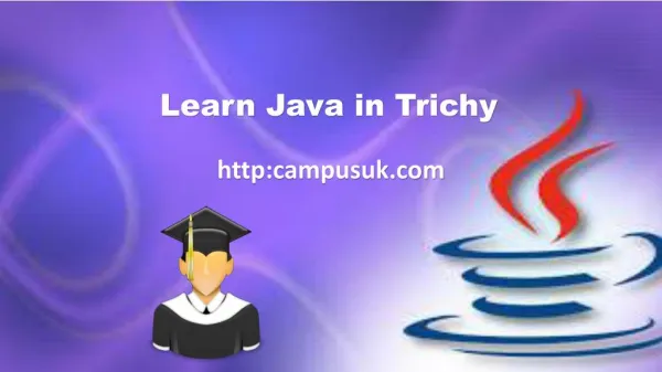 Learn Java in Trichy