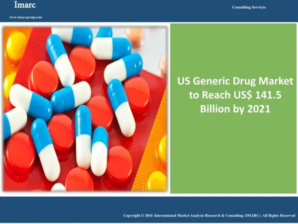 US Generic Drug Market Research Report 2016 - 2021