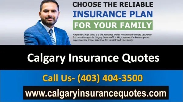 Calgary Insurance Quotes