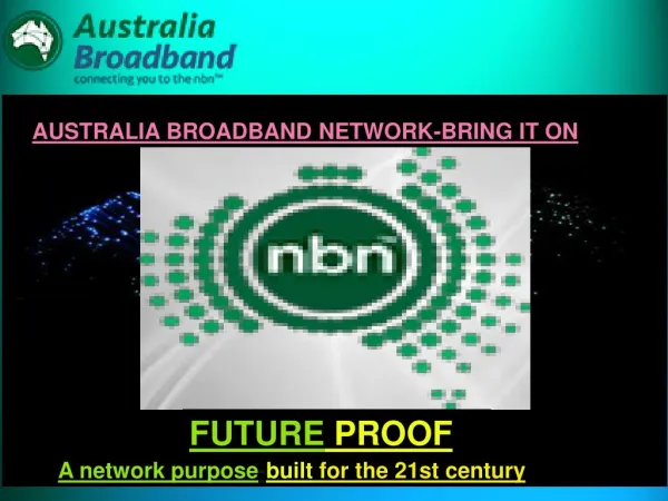 Reliable Internet Service-Australia Broadband