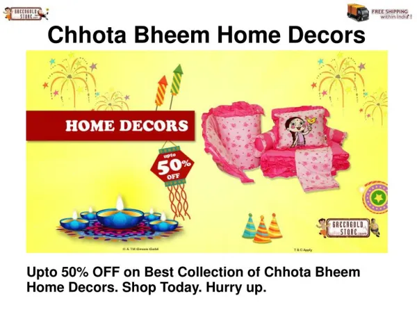 GreenGoldStore.Com - Chhota Bheem Diwali Offers
