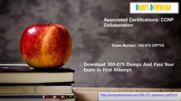 dumpsdownload Exam Dumps 300-075