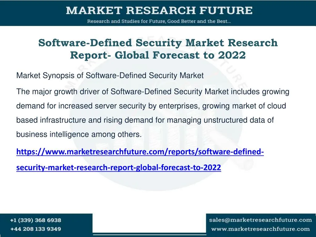 software defined security market research report global forecast to 2022