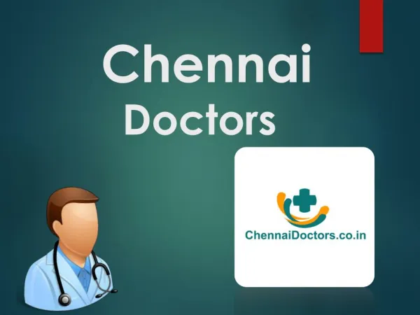 Chennai Doctors List, Doctors appointment online Chennai, Chennai doctors online appointment