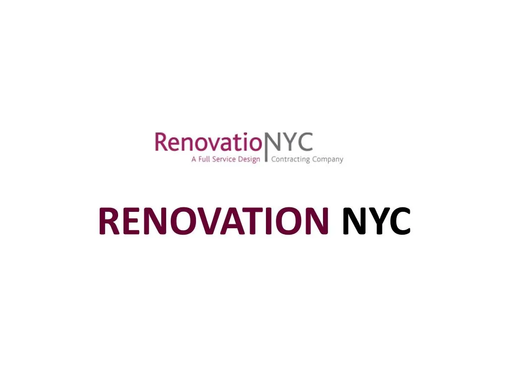 renovation nyc