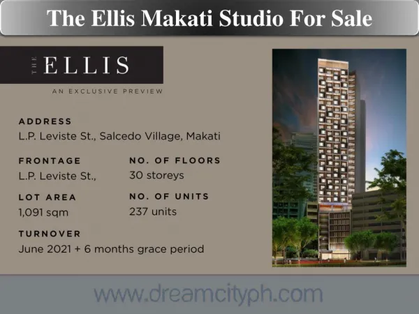 Megaworld Makati Condominiums For Sale in the Philippines
