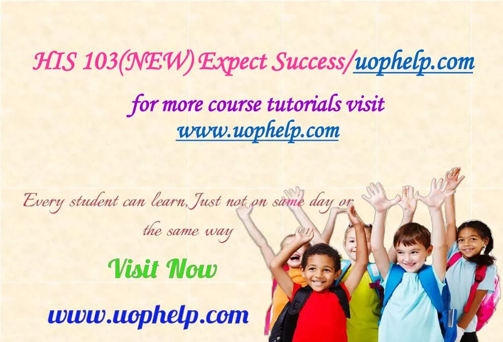 his 103 new expect success uophelp com