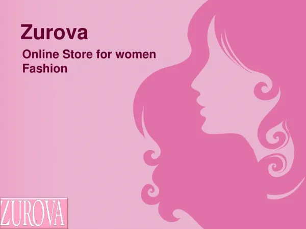 Online women fashion store