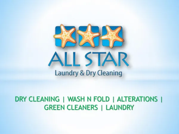 Alterations - All Star Laundry