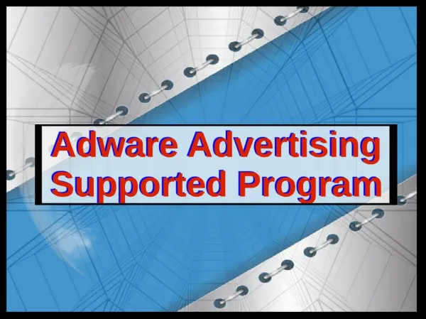 Adware advertising-supported program