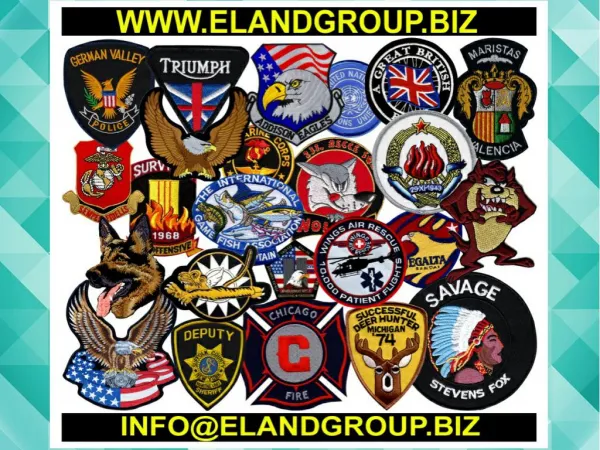 Machine Embroidery Badges,Emblems Supplier...