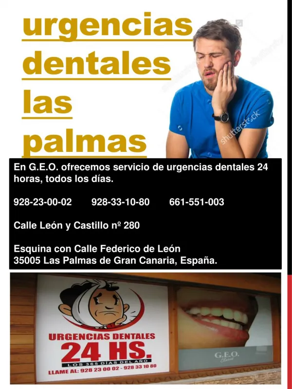 clínica dental las palmas