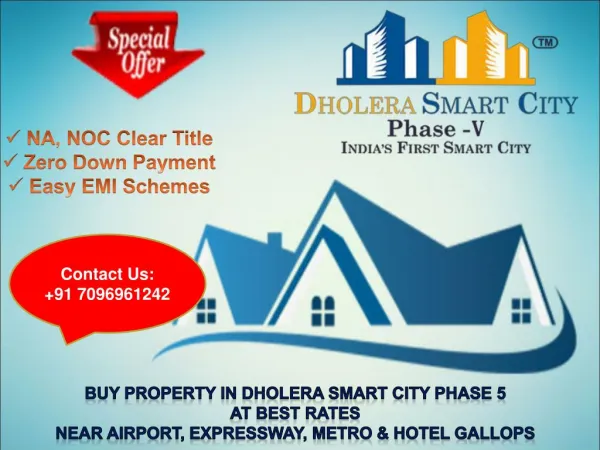 Property in Dholera smart city
