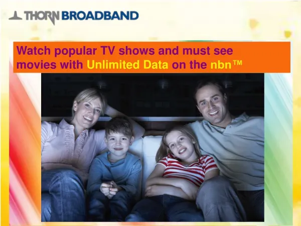 Thorn Broadband Unlimited ADSL2