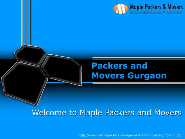 Packers and Movers Gurgaon - Maple Packers and Movers