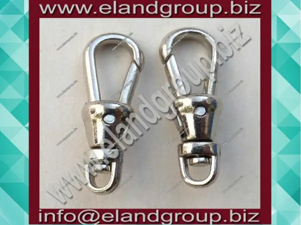Lobster Clips Silver plated
