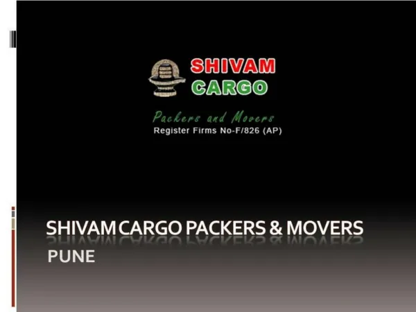 Shivam Packers and Movers