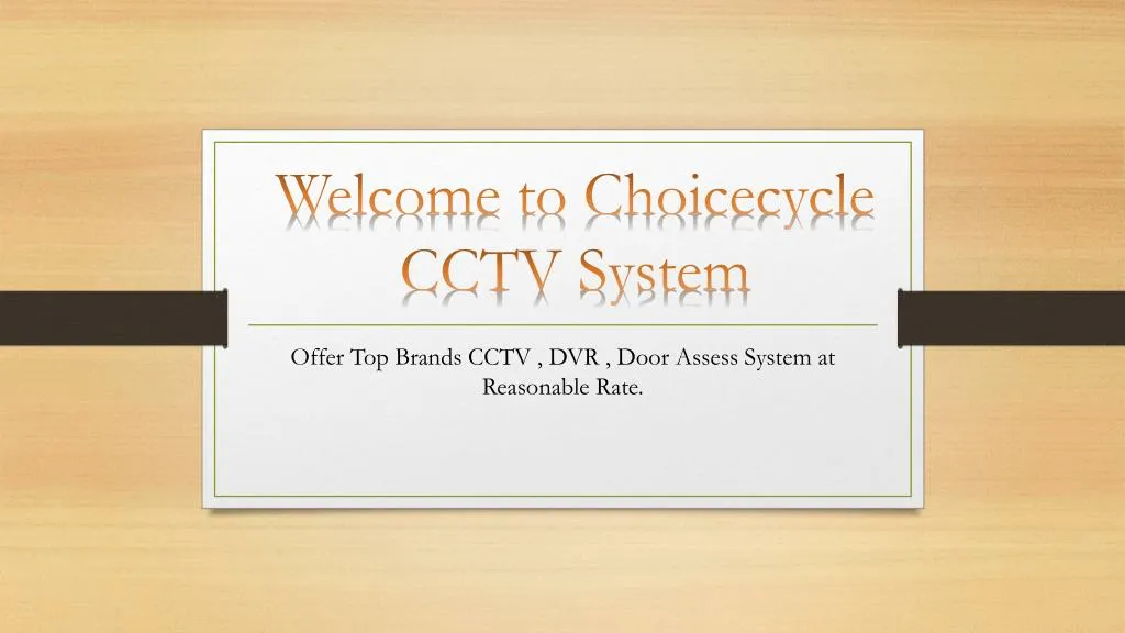 offer top brands cctv dvr door assess system at reasonable rate