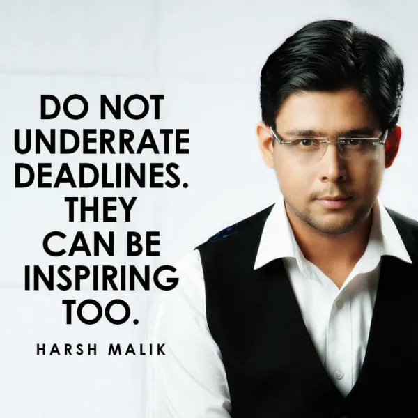 Top 10 Success Quotes by Harsh Malik